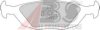 A.B.S. 36489/1 OE Brake Pad Set, disc brake